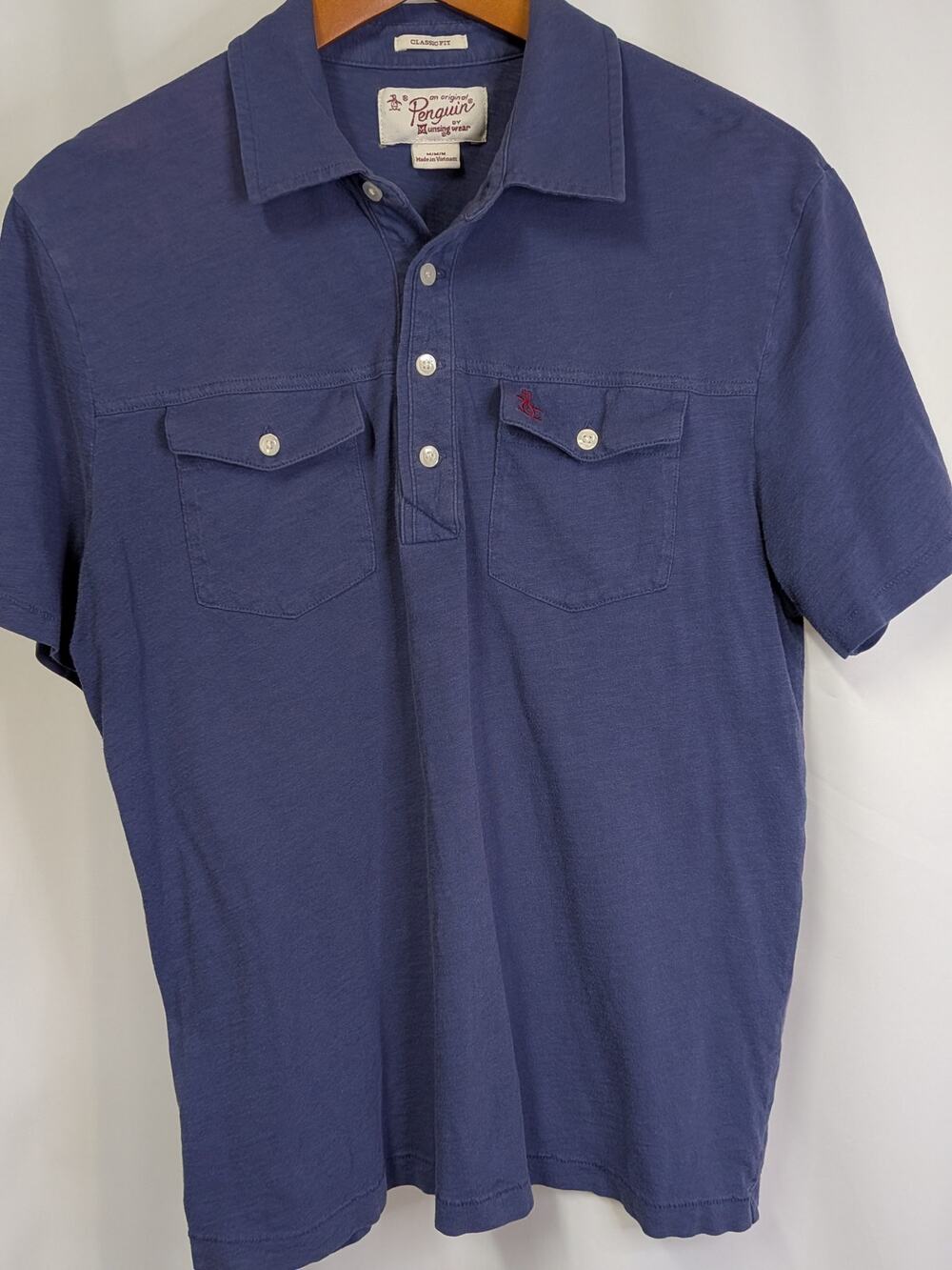 Vintage 1980's Original Penguin Pocket Polo by Munsing Wear